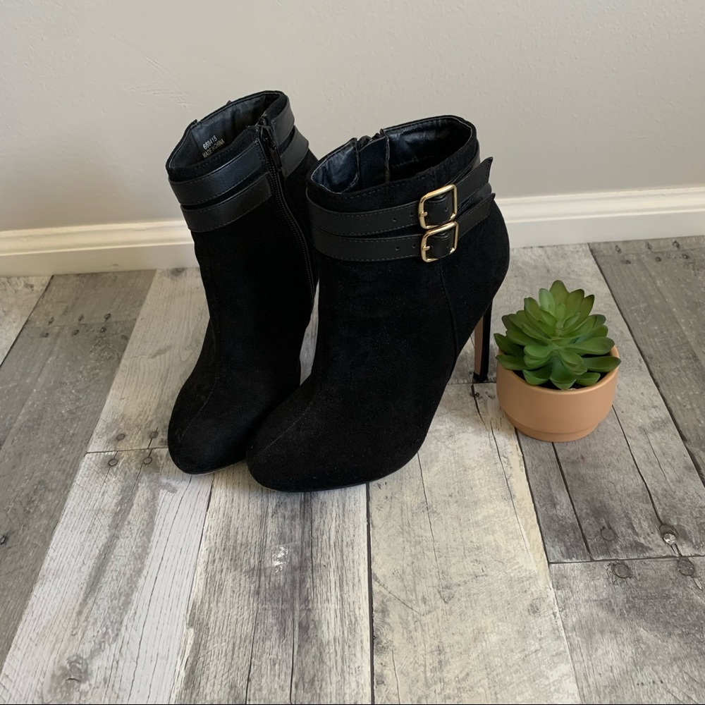 Asos Early Riser Ankle Boots in Black UK Sz 2 - 1557